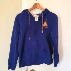 Disney 50th Anniversary Zip Up Hooded Sweatshirt